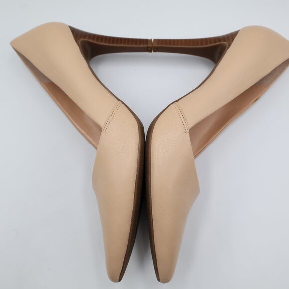 Franco Sarto Allair Women's Size 9.5 M Pumps Tan Nude Heels Shoes - Picture 8 of 11